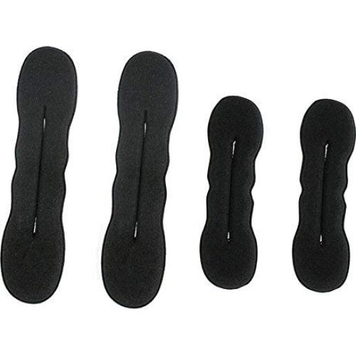 4 Piezas Fabricante de Moños de Espuma Negra Beaute Galleria