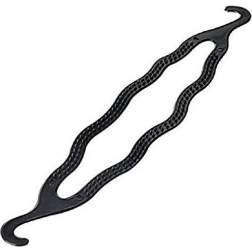 Hacedor de Moño de Plástico Negro Ericotry - 6 Piezas 21.5x3.8cm