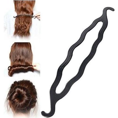 Hacedor de Moño de Plástico Negro Ericotry - 6 Piezas 21.5x3.8cm