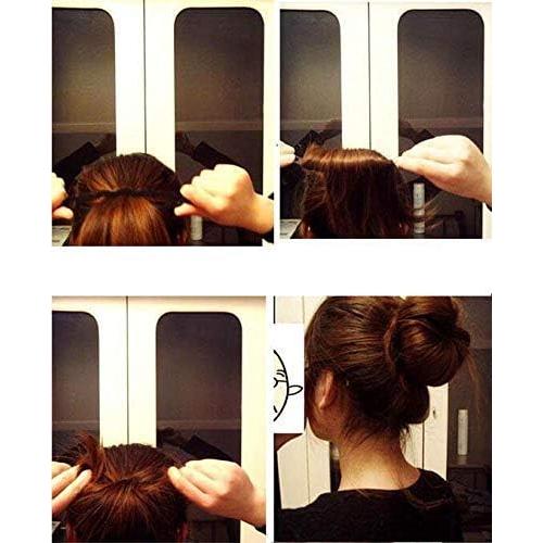 Hacedor de Moño de Plástico Negro Ericotry - 6 Piezas 21.5x3.8cm