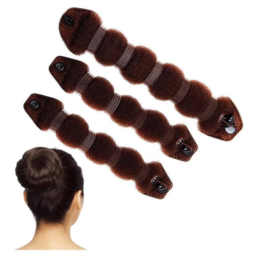 Juego de 3 Estilistas de Cabello Mágicos Bamboopack - 1 Grande y 2 Pequeños