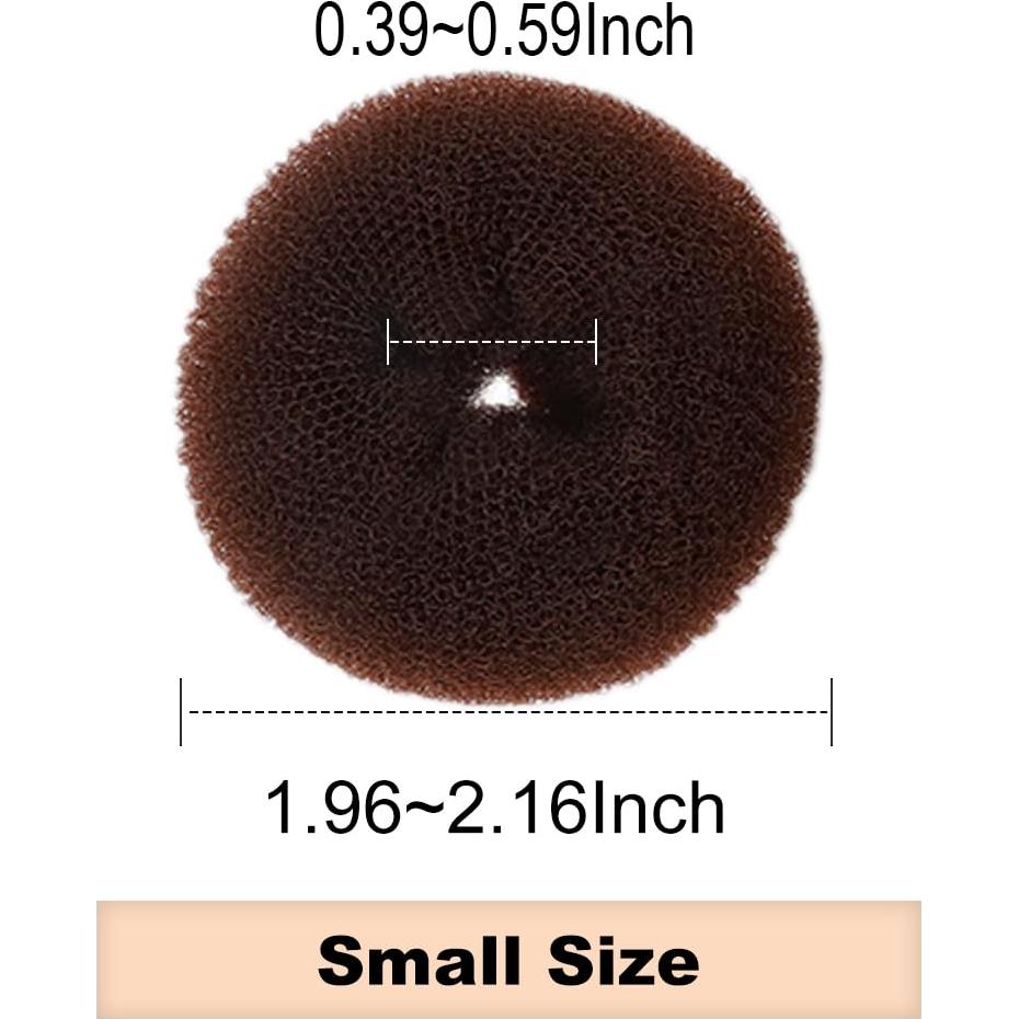 Kit de Hacer Moños para Niños - 2 Moldes + 10 Redes + 20 Horquillas