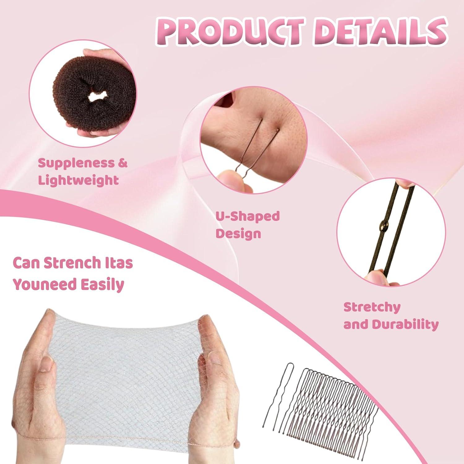 Hacedor de moño Mzario 76 PCS para niños - Set completo