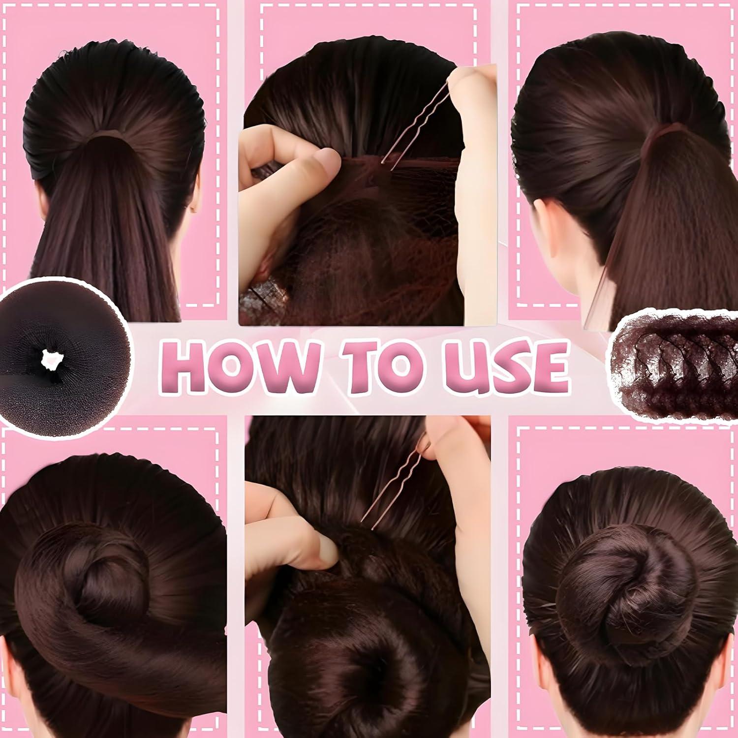 Hacedor de moño Mzario 76 PCS para niños - Set completo