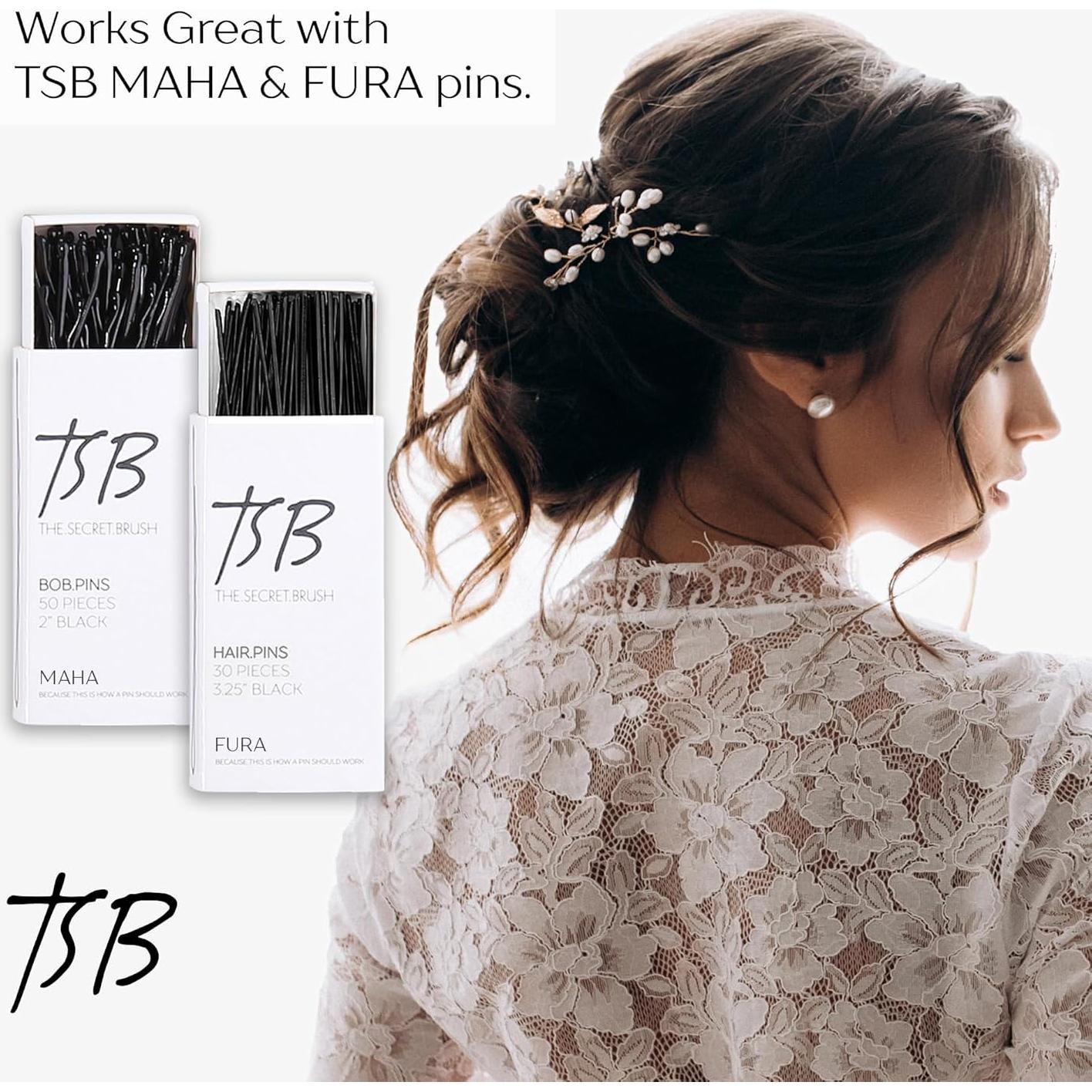 Rellenador de Cabello TSB Negro 1 Paquete - Volumen y Moño