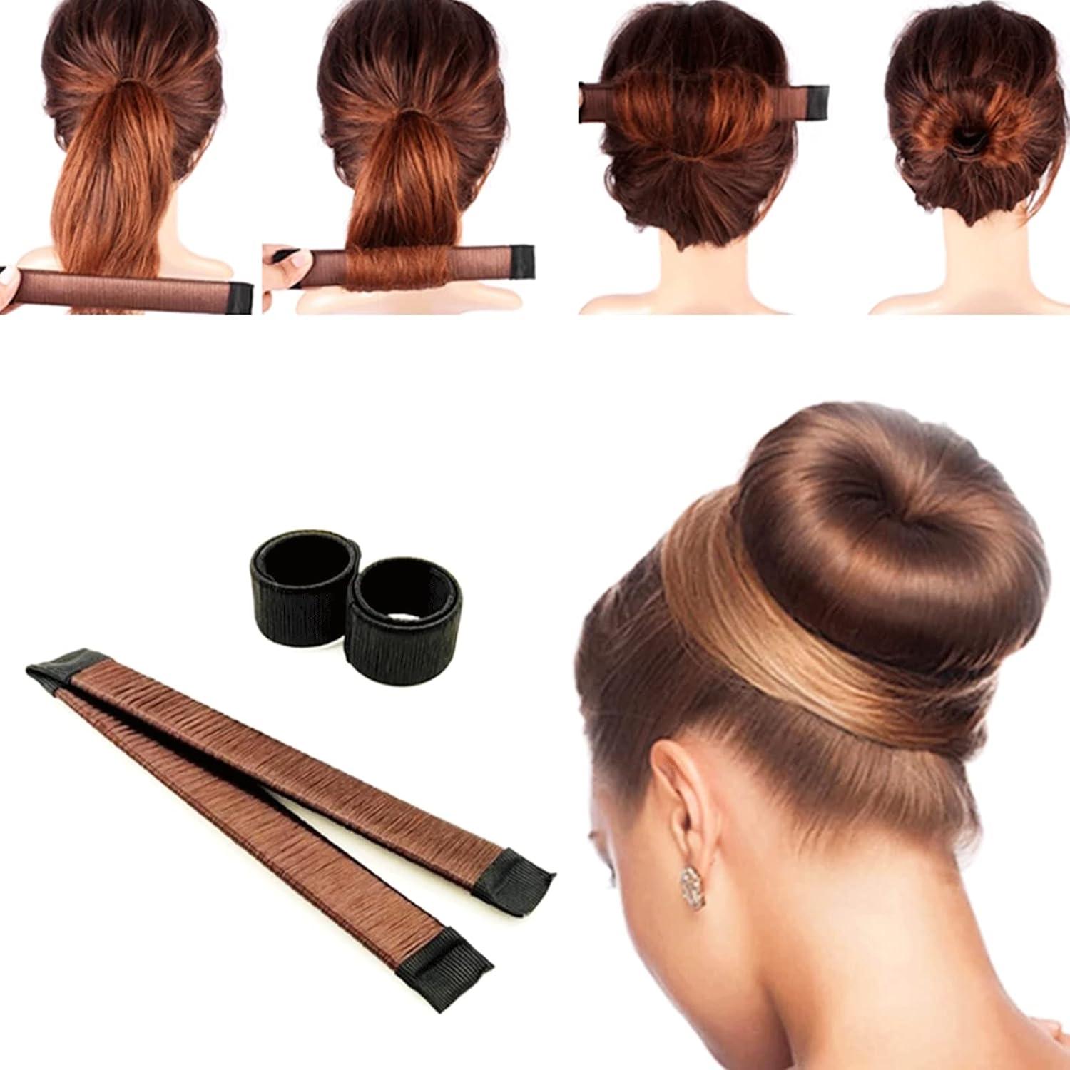 6 Rulos para Moño de Cabello Qusmeiyici - Creador Rápido