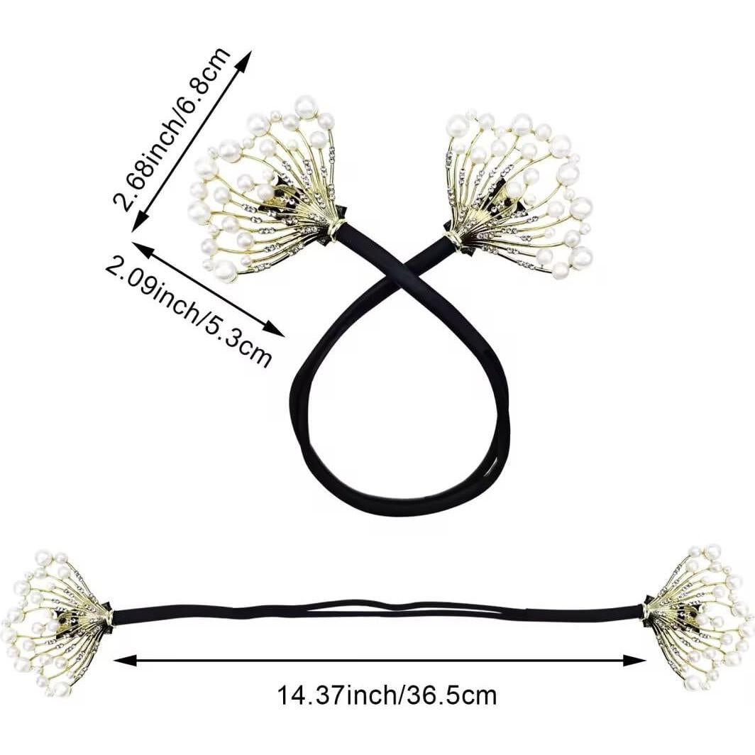 Pack de 2 Rizadores de Cabello Perezoso Arvintas con Perlas