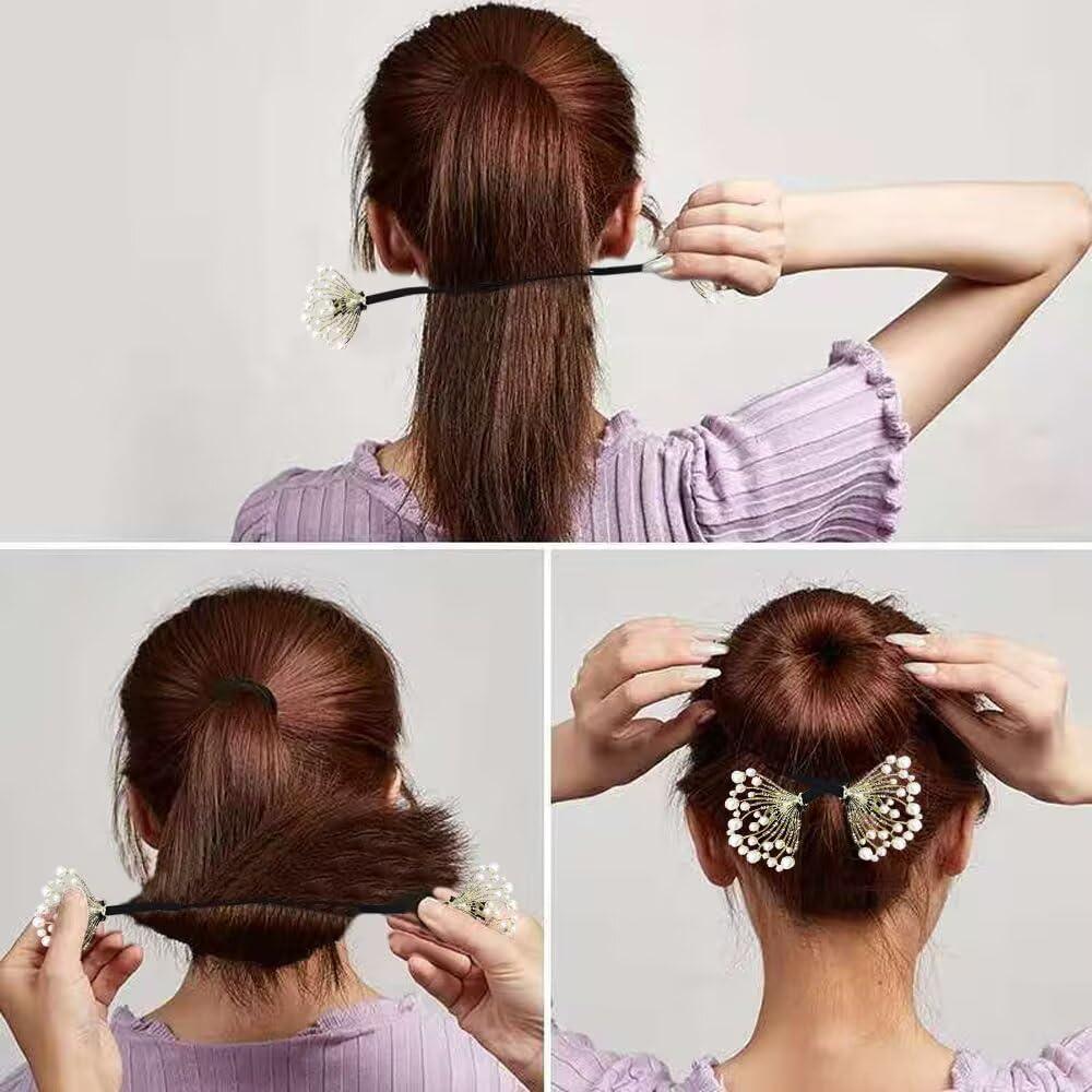 Pack de 2 Rizadores de Cabello Perezoso Arvintas con Perlas