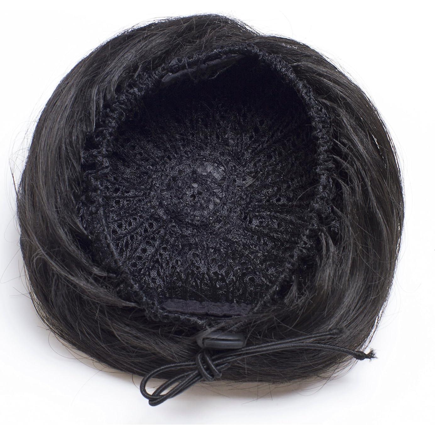 Extensión de Cabello Sintético Onedor Chignon Donut 10cm Marrón Oscuro