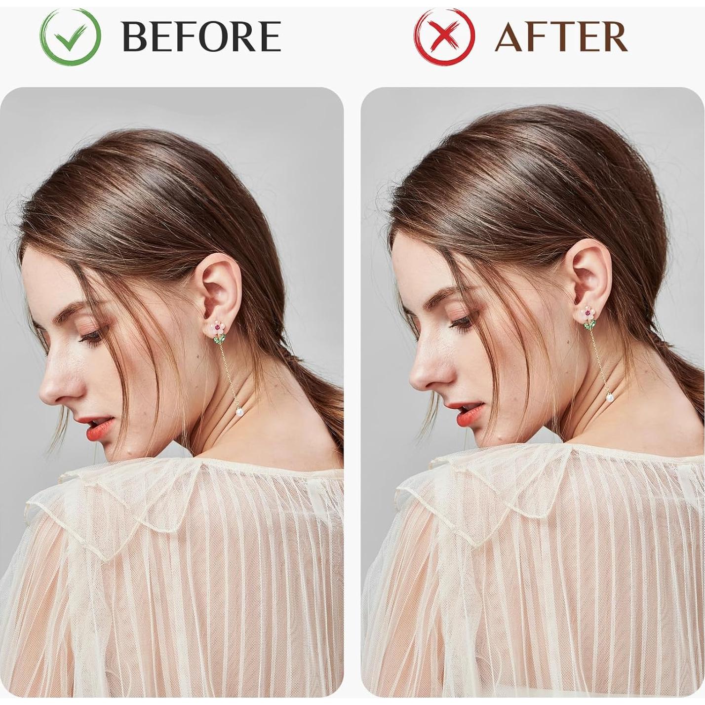 Esponja para Cabello YGQQOY Marrón Claro con Relleno y Horquillas