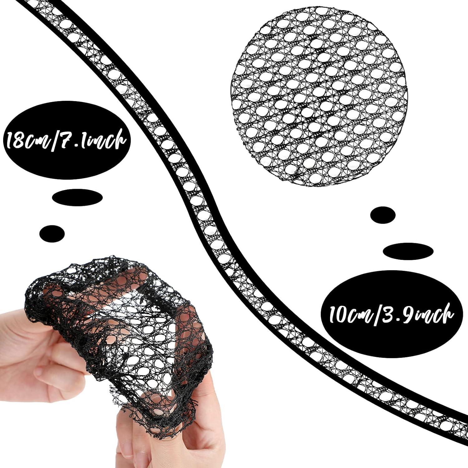 Redes de Cabello de Ballet Waydress 8 Pcs Estilo Natural