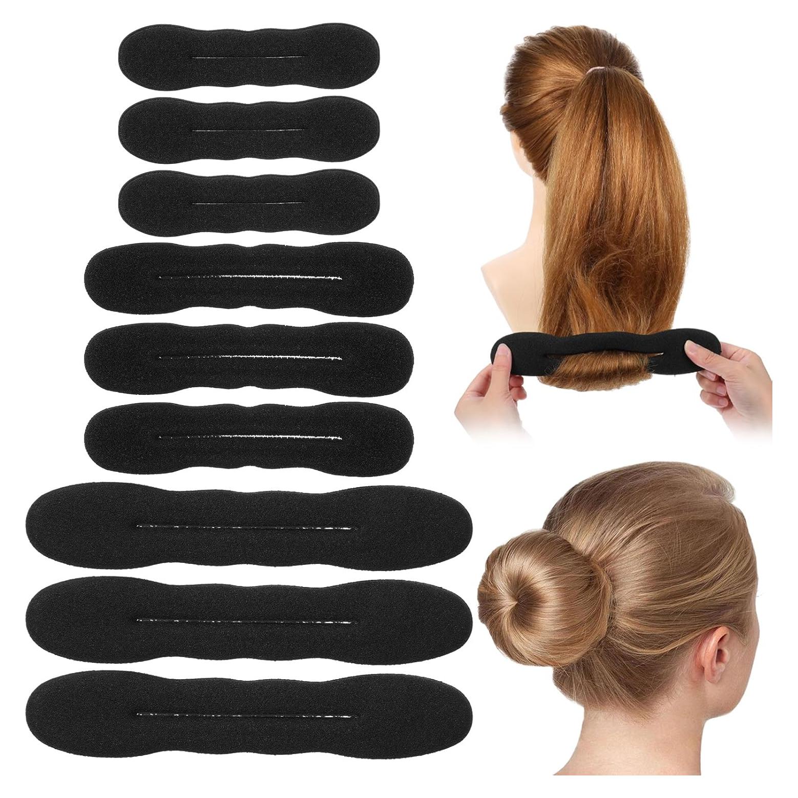 9 Hacedores de Moño de Cabello Esponja Gsbnjuy - Accesorios Estilo