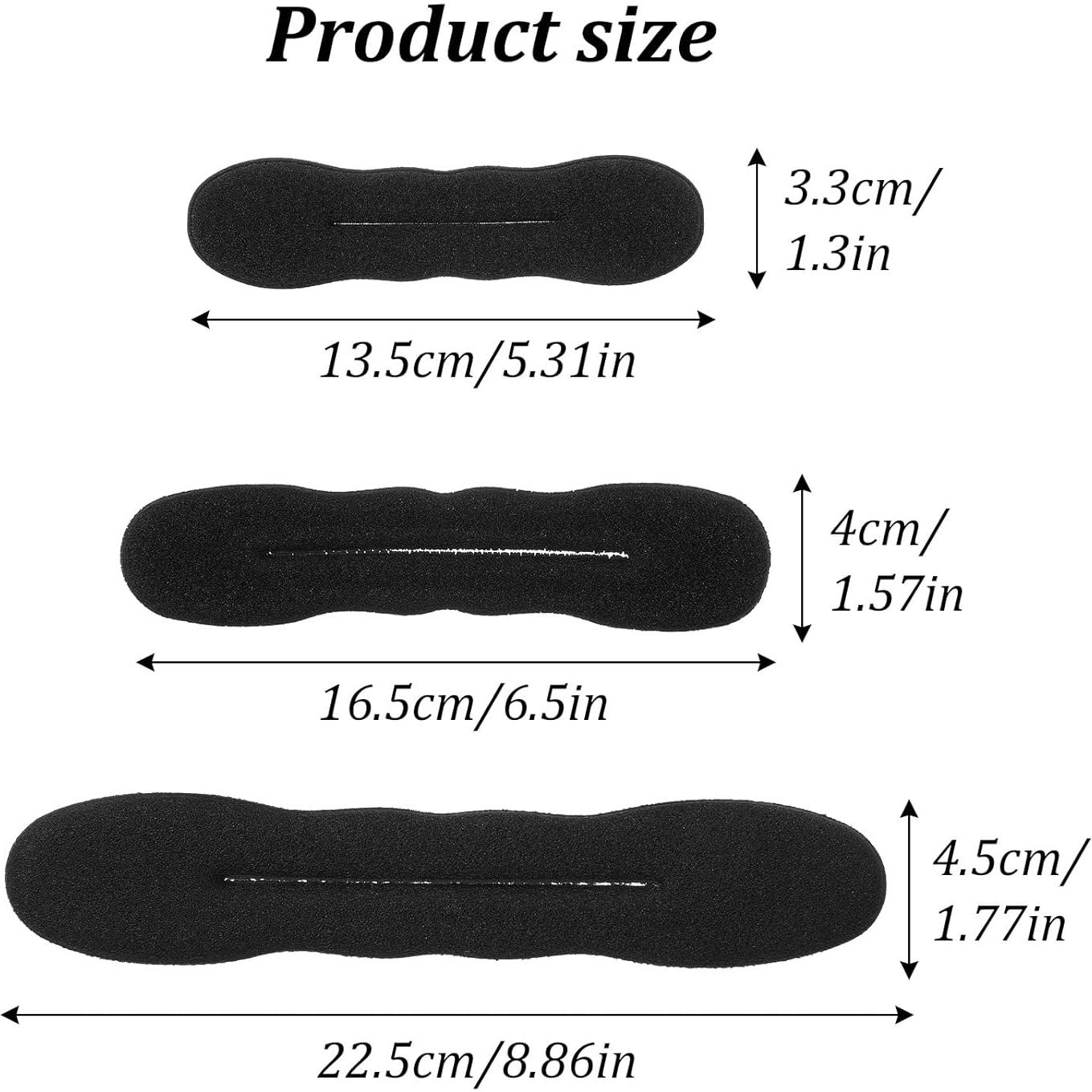 9 Hacedores de Moño de Cabello Esponja Gsbnjuy - Accesorios Estilo