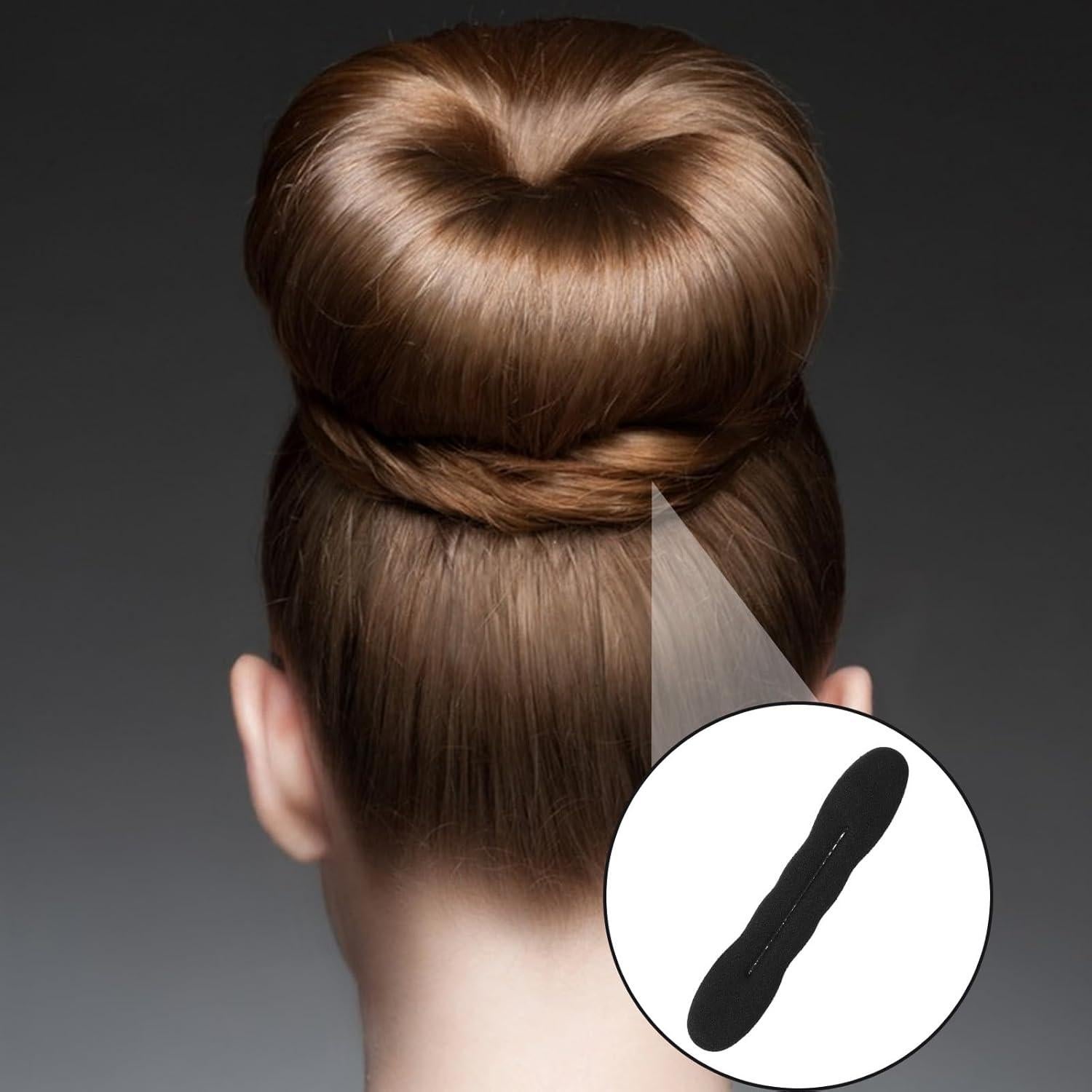 9 Hacedores de Moño de Cabello Esponja Gsbnjuy - Accesorios Estilo