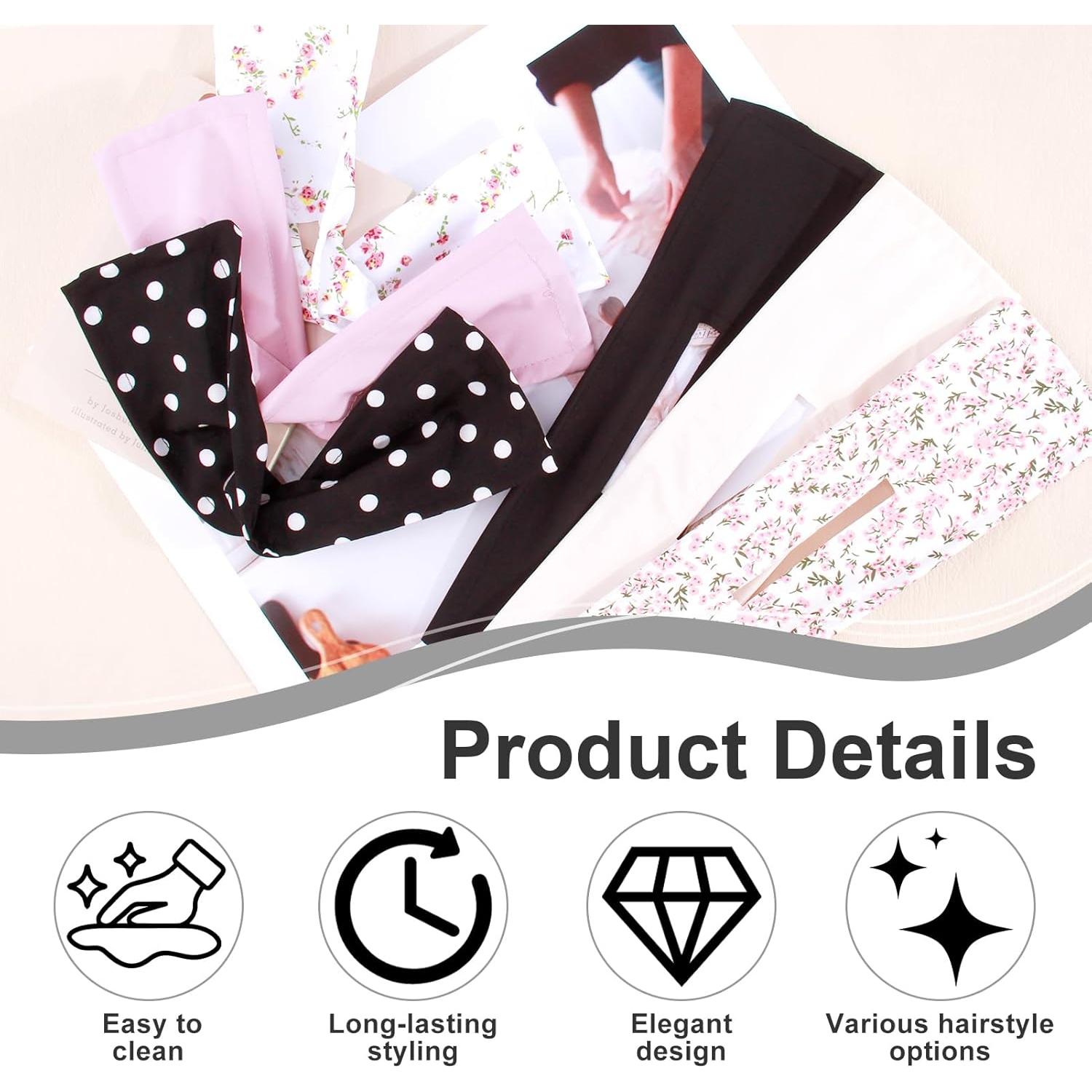 Fabricante de moño SyhirNmly - Set de 5 moños de cabello