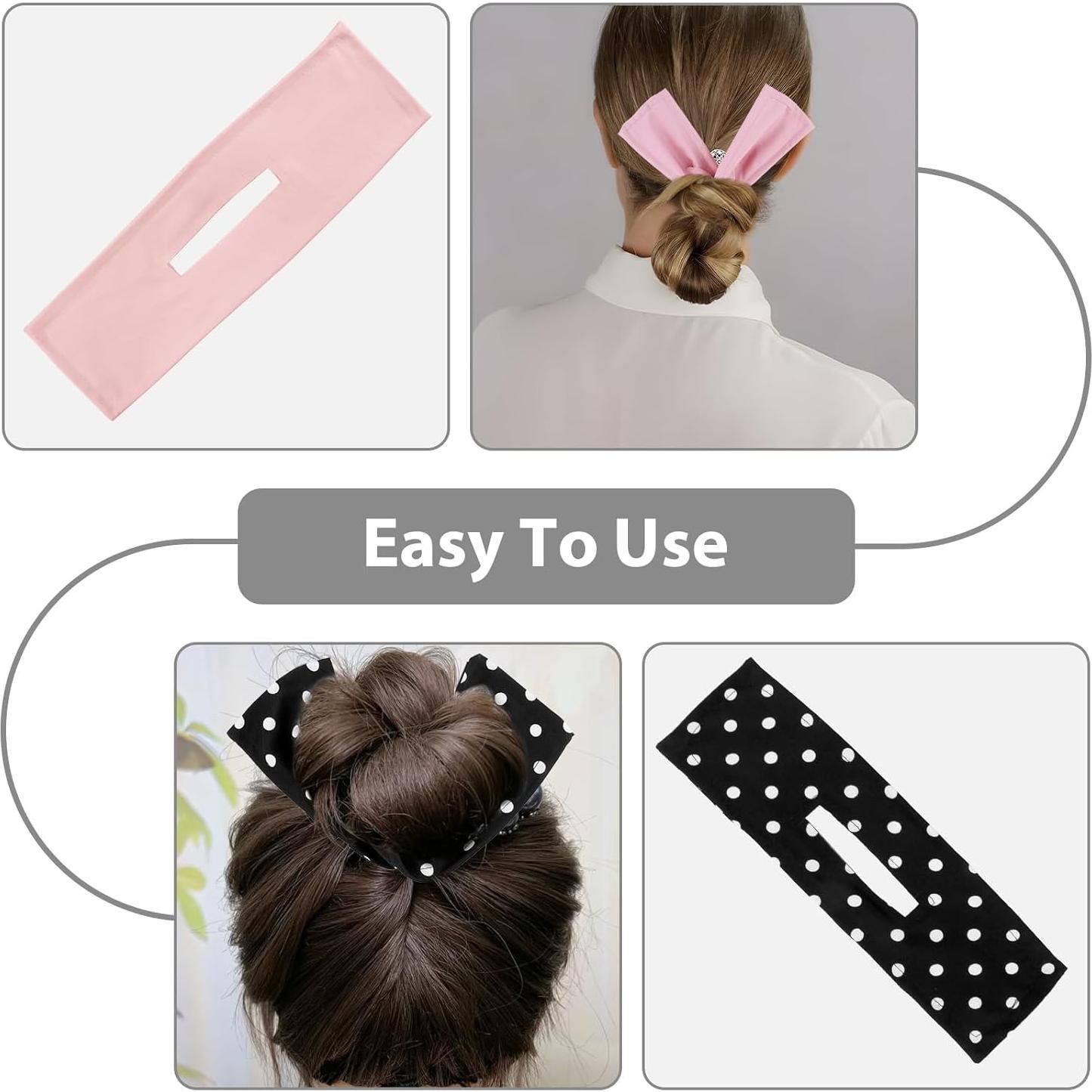 Fabricante de moño SyhirNmly - Set de 5 moños de cabello