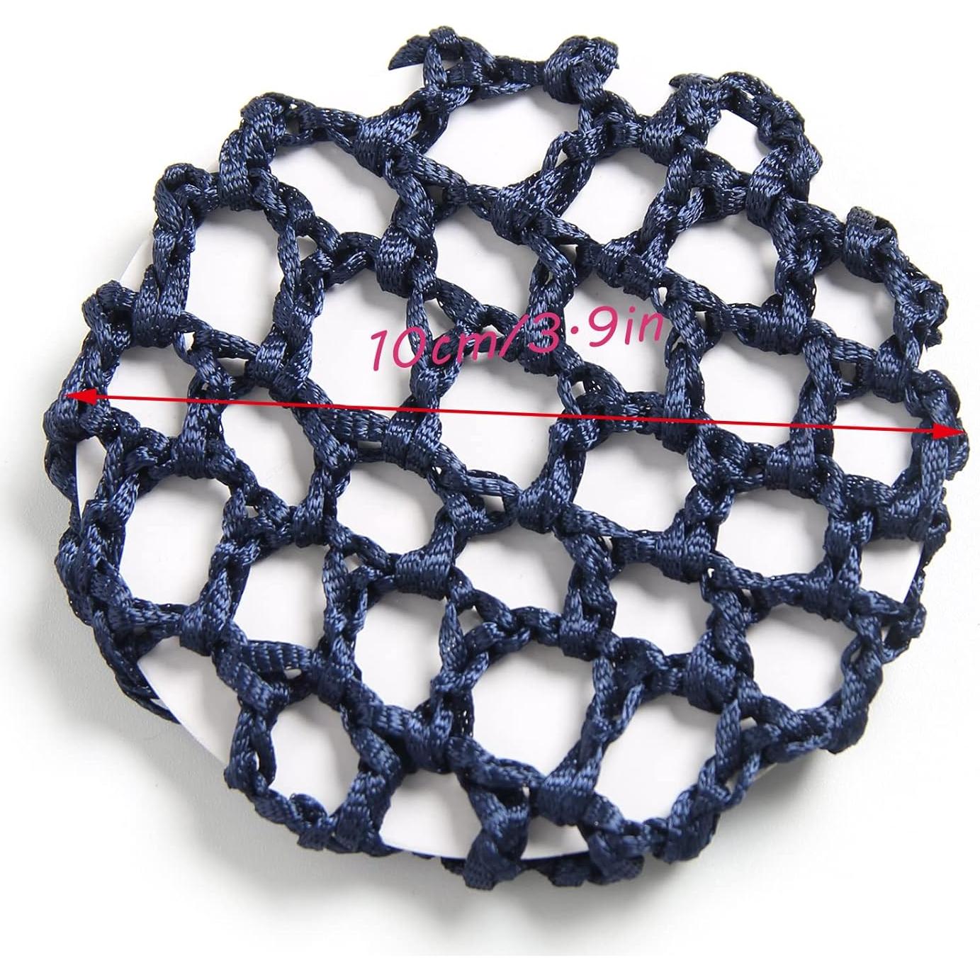 12 Redes de Moño para Cabello LFOUVRE - Accesorios de Danza