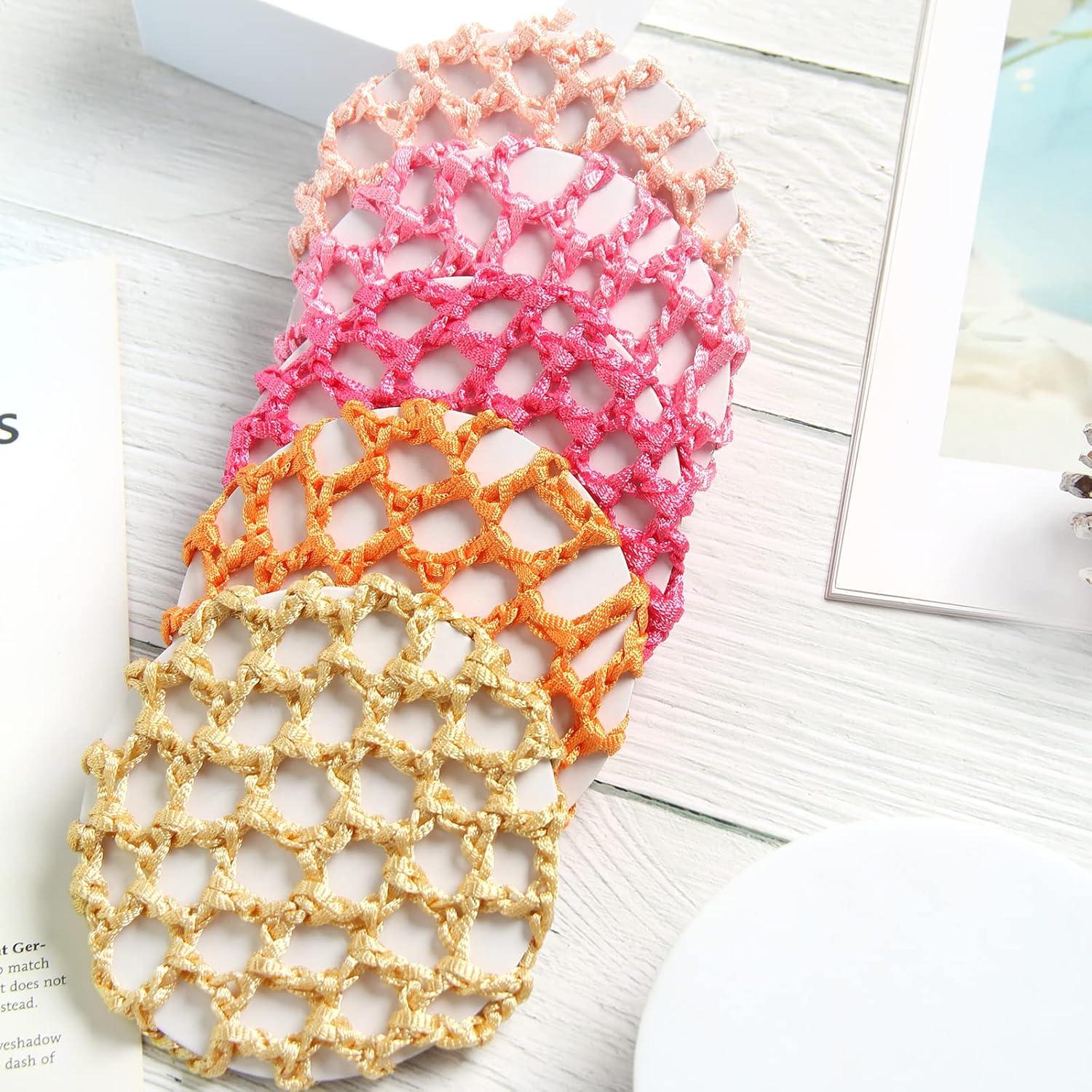 12 Redes de Moño para Cabello LFOUVRE - Accesorios de Danza