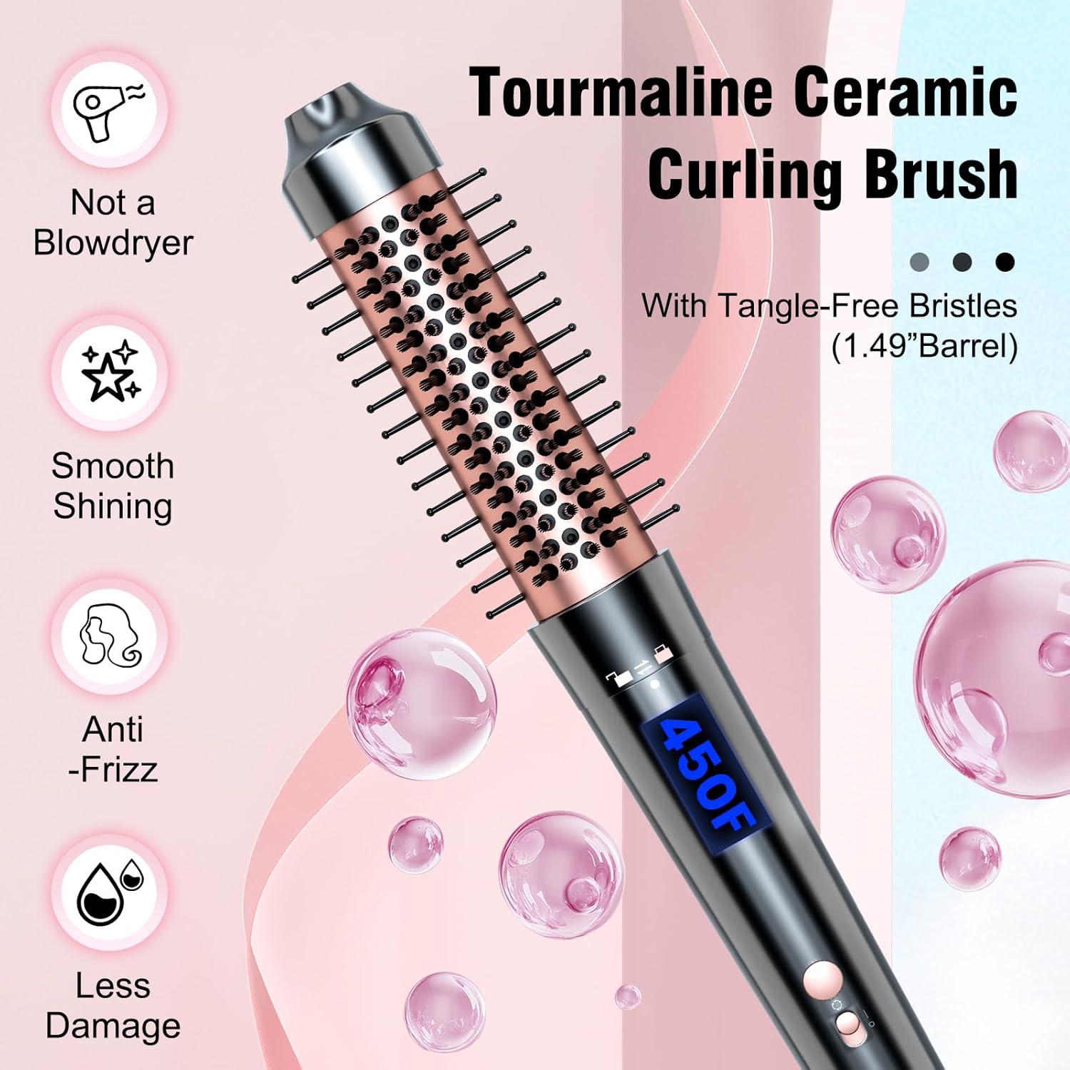 Rizador 5 en 1 Bo'laiya con Pantalla Digital y 4 Barriles