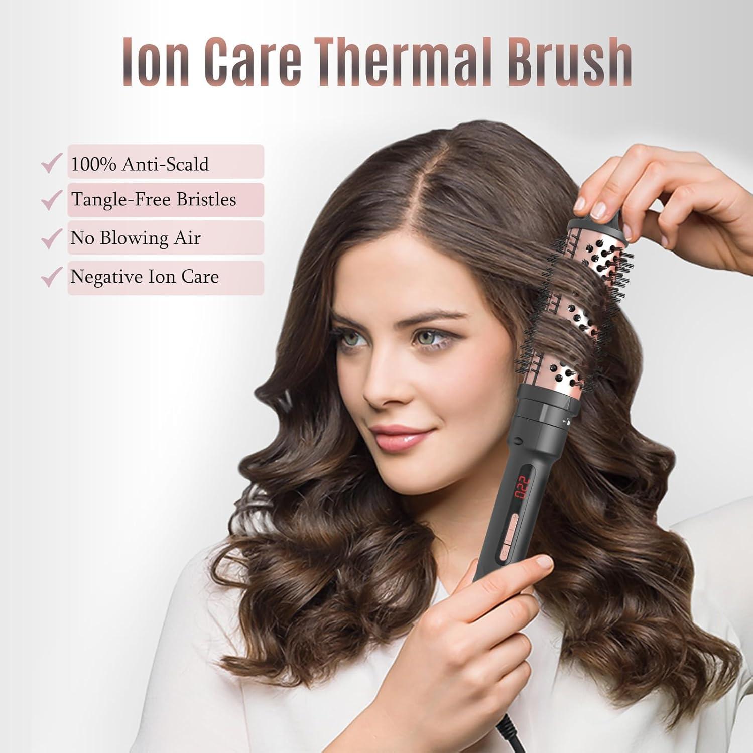 Juego Rizador 4 en 1 GloCurlX - Calentamiento Rápido, Cerámica