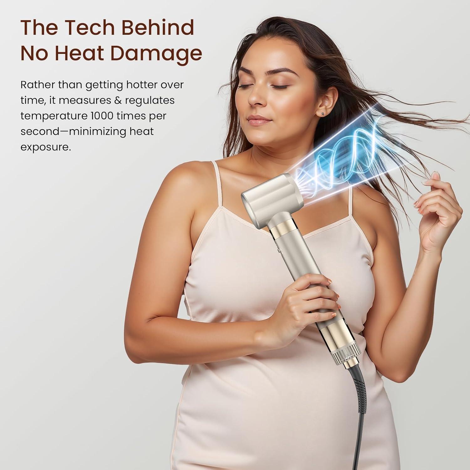 Estilizador de Aire Caliente 5 en 1 MESCOMB F16 - Secador y Rizador