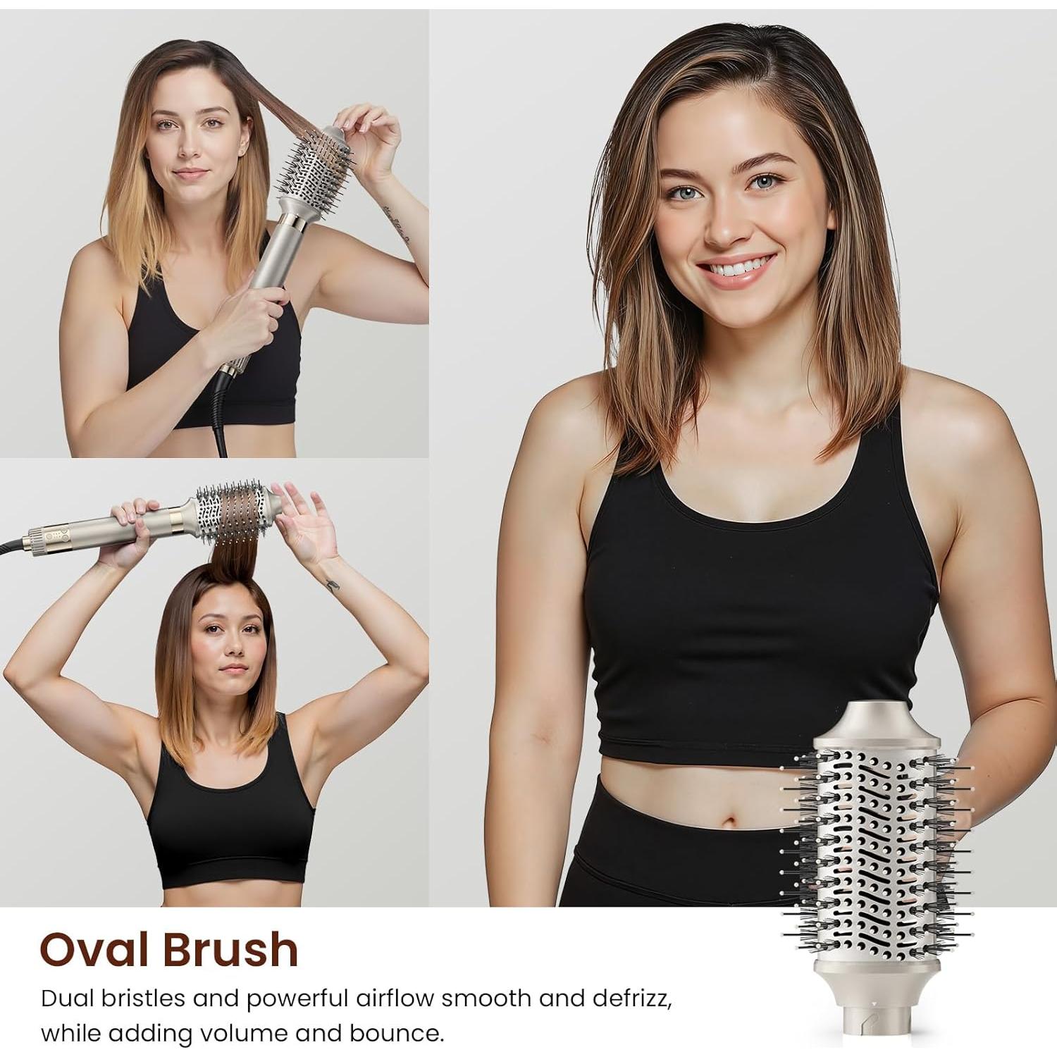 Estilizador de Aire Caliente 5 en 1 MESCOMB F16 - Secador y Rizador