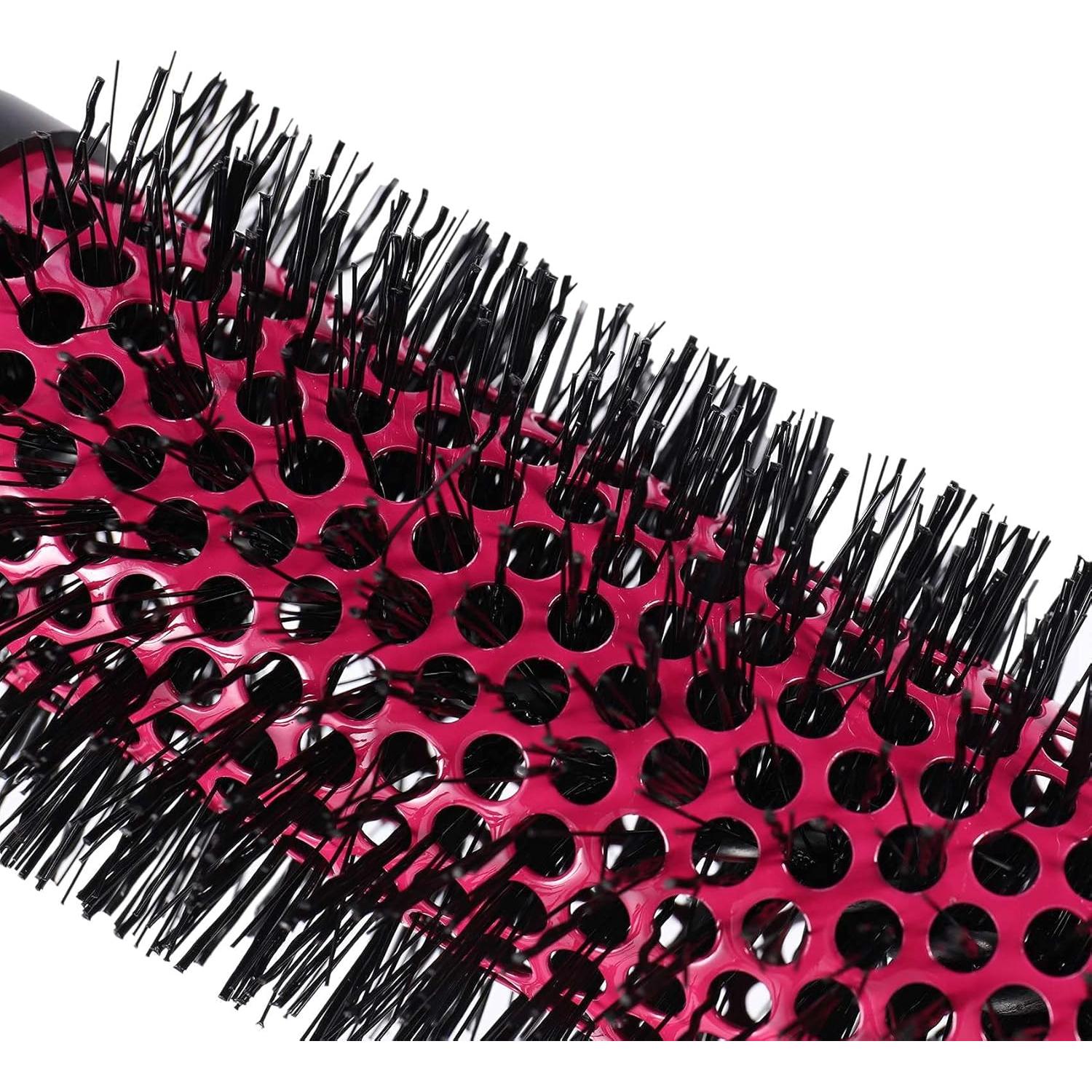 Set de 6 Cepillos de Rodillo de Pelo KVSERT Cerámica Rosa