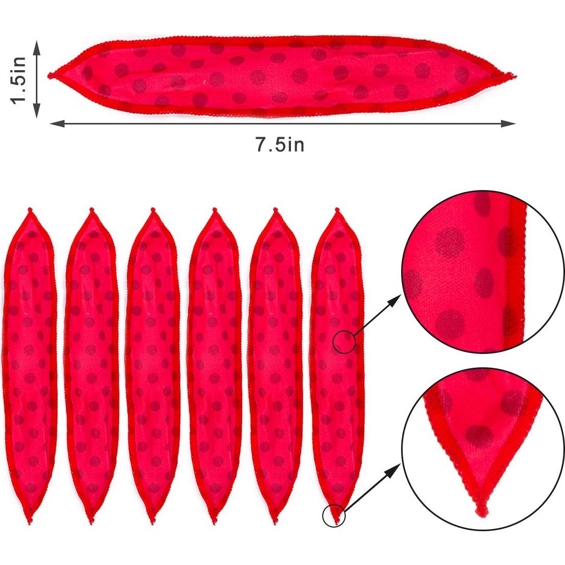 30 Rulos de Pelo Espuma Suave Peony Man con Bolsa de Almacenamiento
