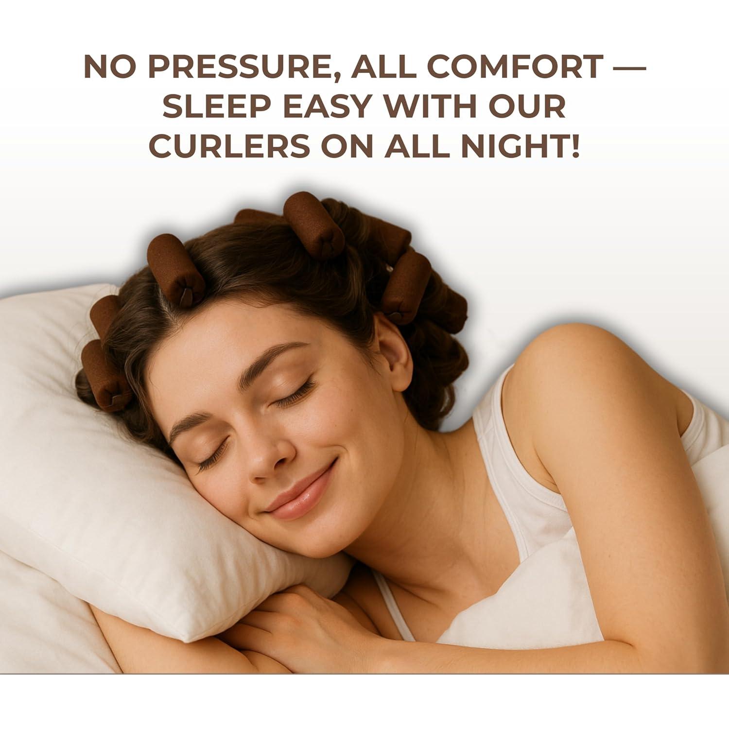 Rizadores Sin Calor BBL - Set de 4 Varillas de Espuma Suave