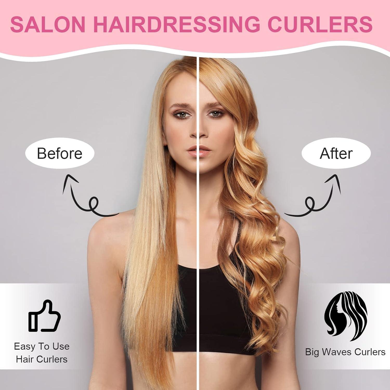 Juego de 37 Rulos Térmicos de Aluminio WILLBOND 3 Tamaños