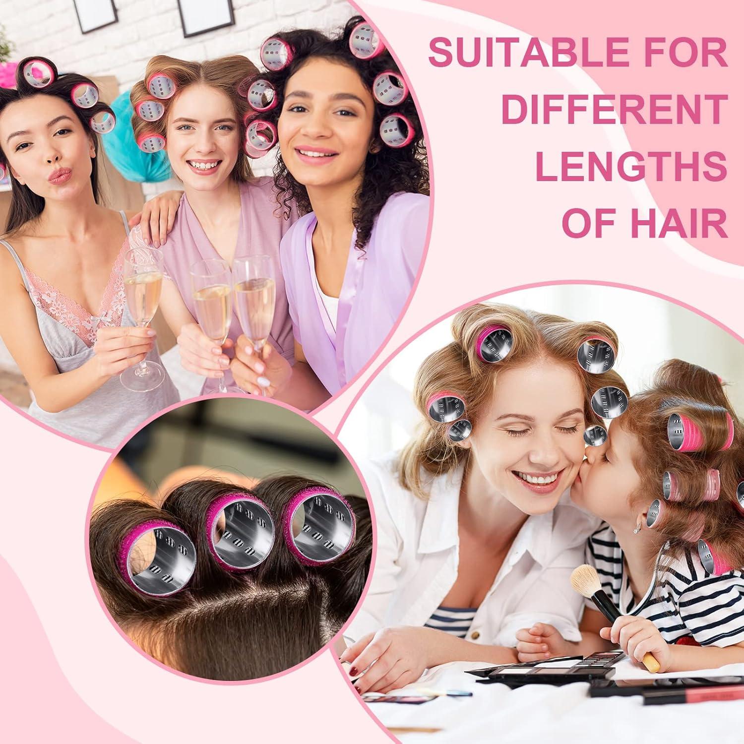 Juego de 37 Rulos Térmicos de Aluminio WILLBOND 3 Tamaños