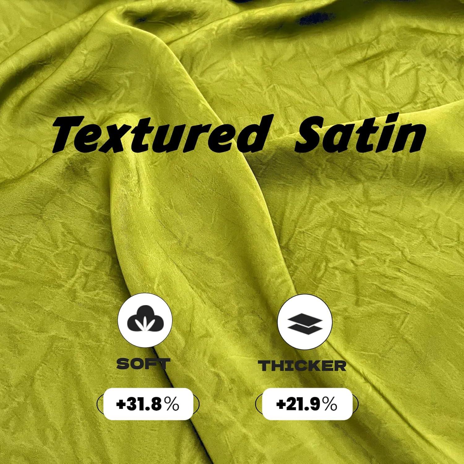 Rizador Sin Calor Serenade Verde Texturizado para Dormir