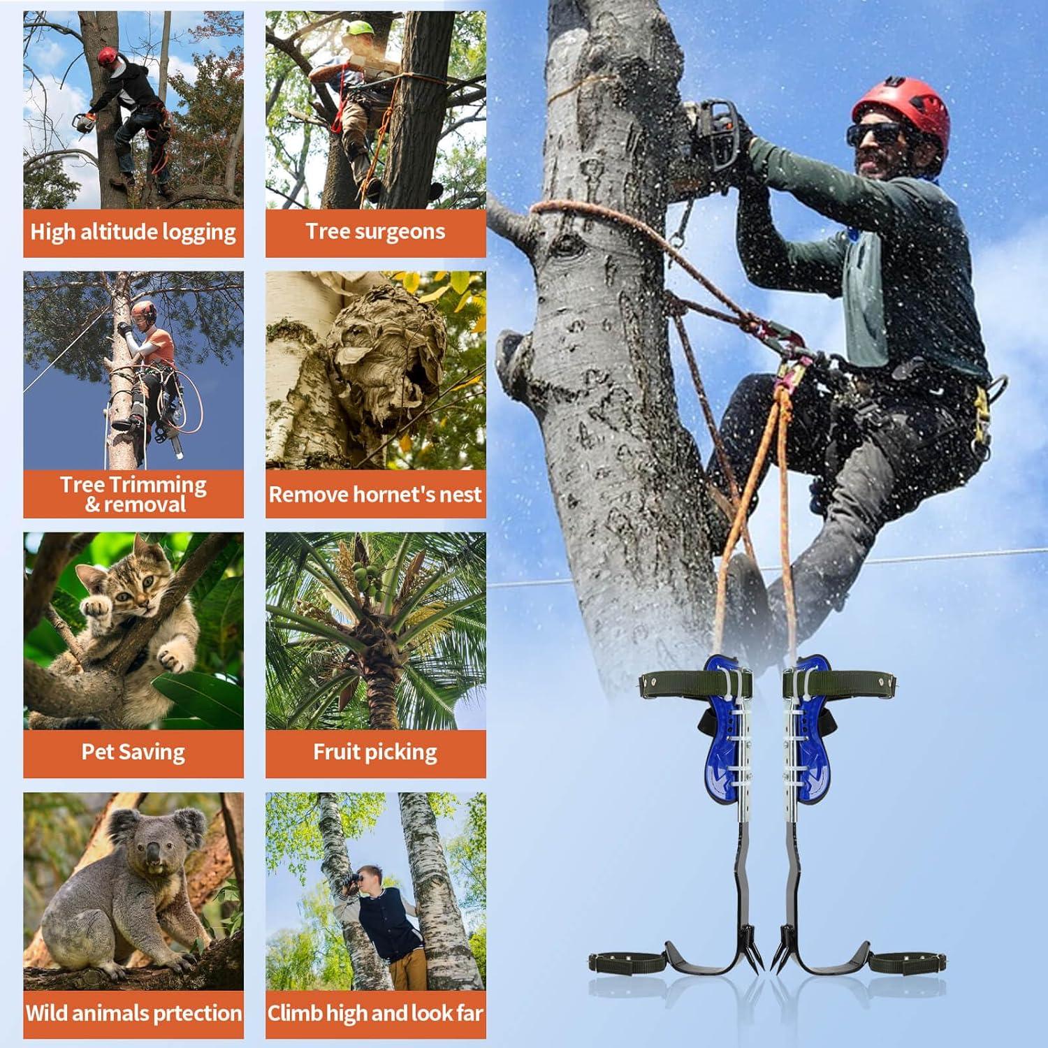 Picos para Escalar Árboles Rohseson LTCS-004B Ajustables