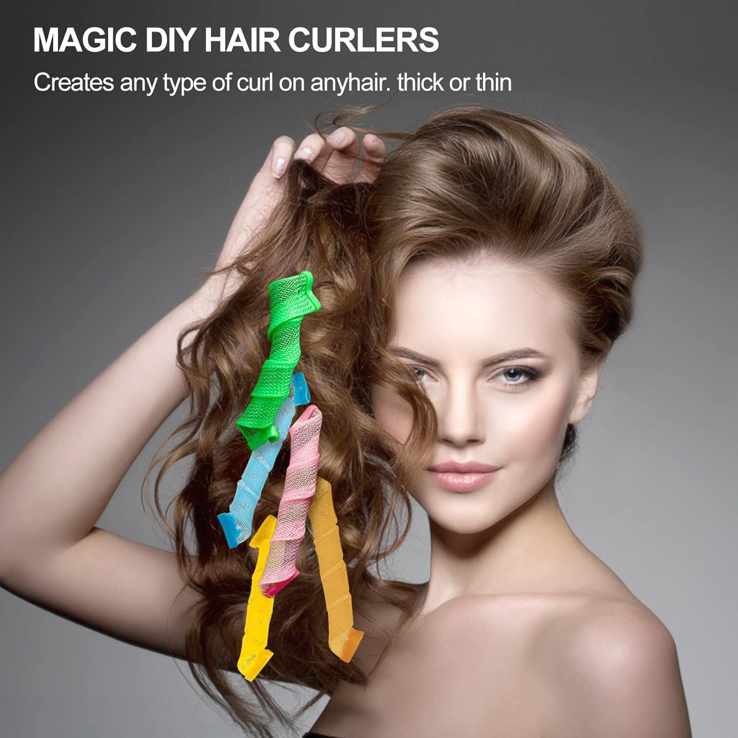 31 Piezas Rulos para Cabello Sin Calor - Kit Estilo Rizos