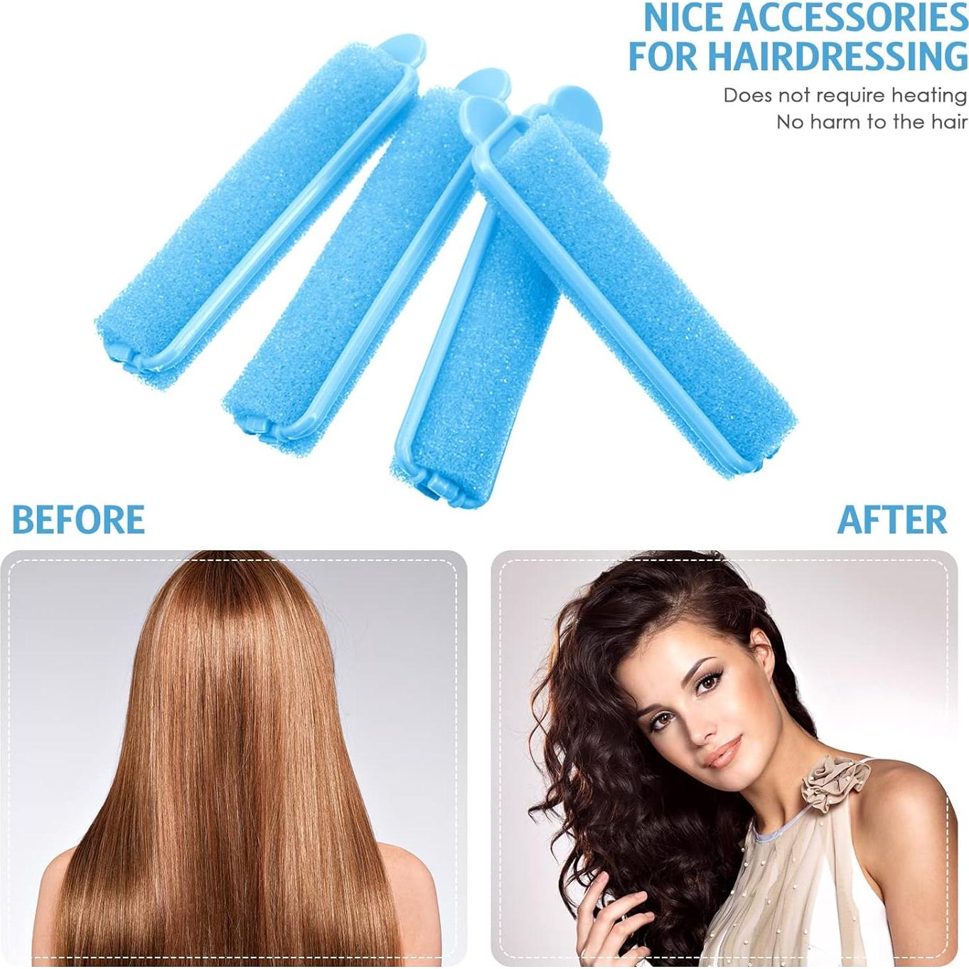 Rodillos de Espuma Syhood 43 Pcs 1.5 cm para Rizar Cabello