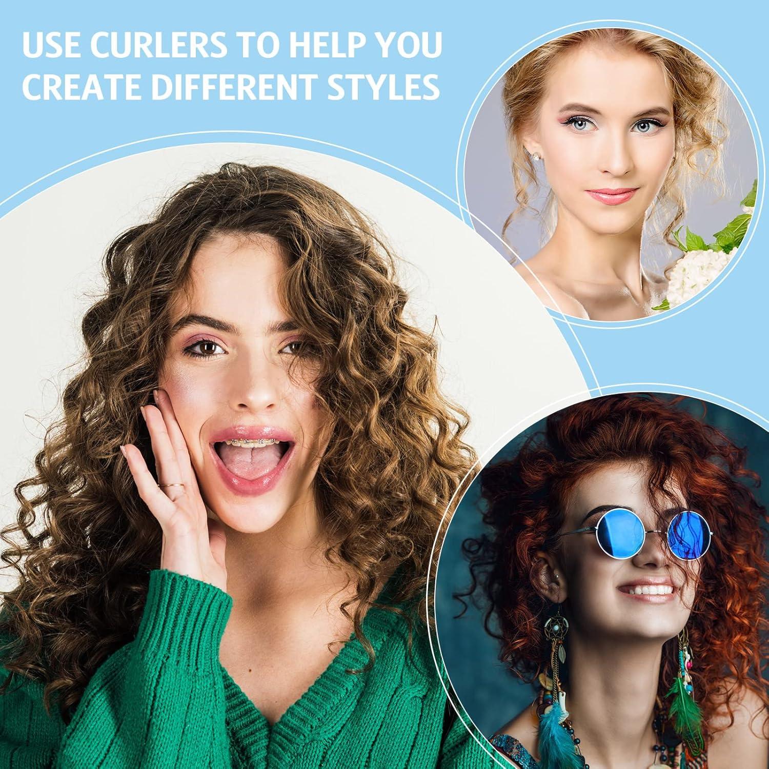 Rodillos de Espuma Syhood 43 Pcs 1.5 cm para Rizar Cabello