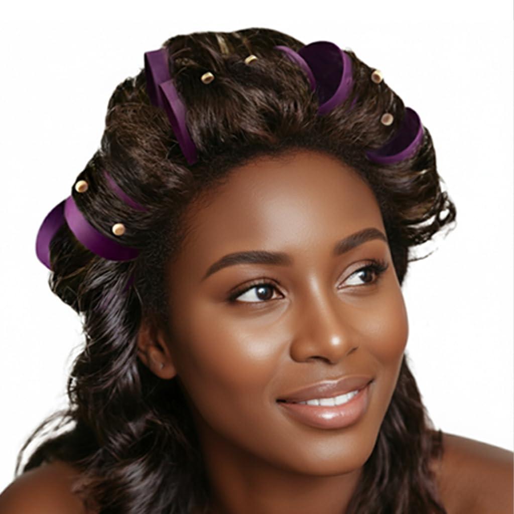 Rulos Magnéticos DONNA 12 Piezas 4.45 cm Púrpura