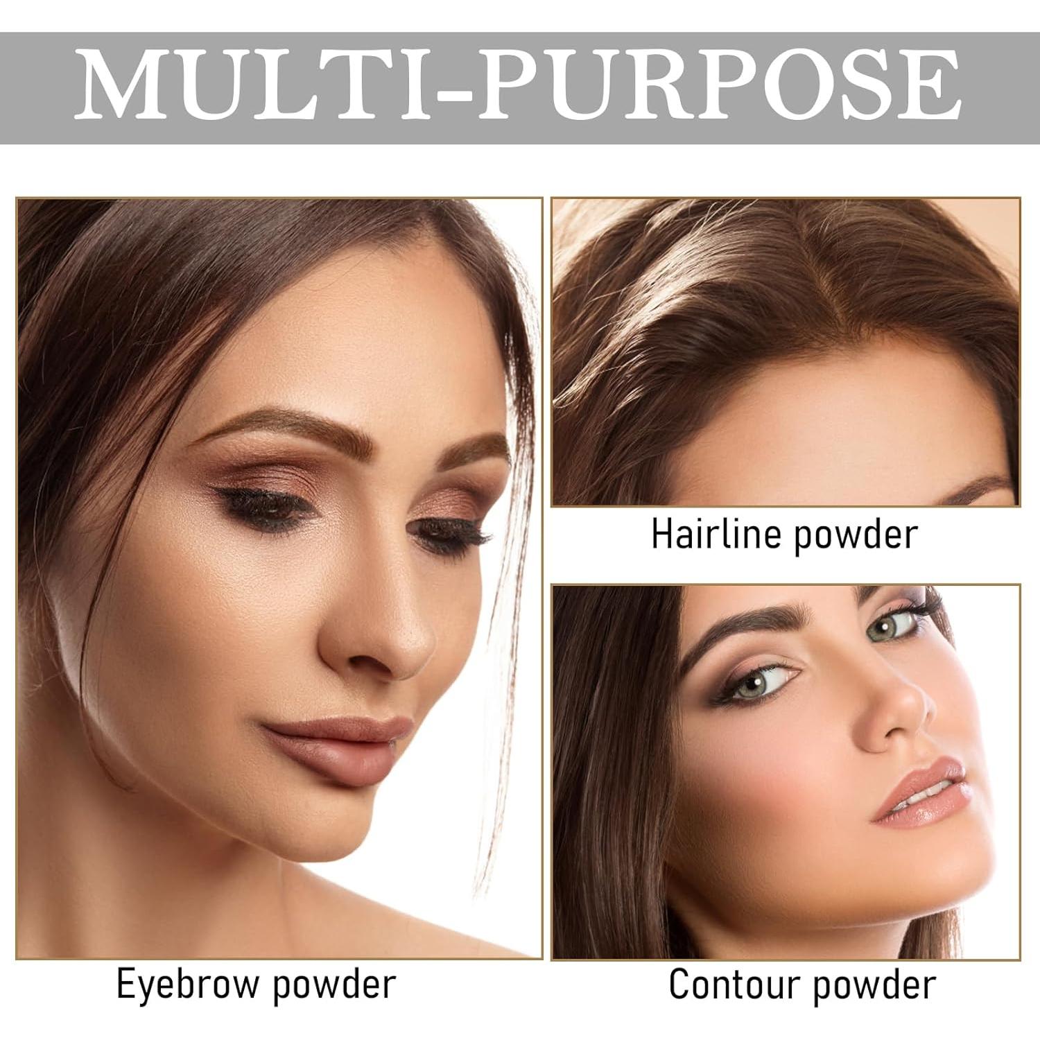 Polvo para Raíces Boobeen 30g - Cobertura Cabello Delgado Marrón Claro