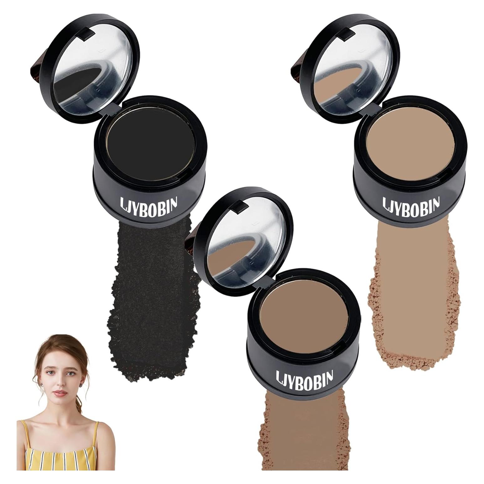 Juego de Polvo para Raíces de Cabello LJYBoBin - 3 Colores