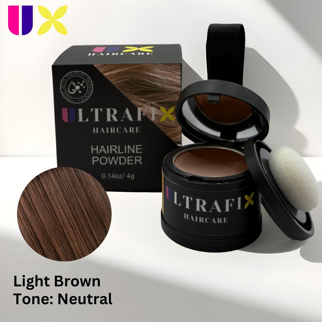 Polvo para Retoque de Raíces Ultrafix - Marrón Claro 3.98g