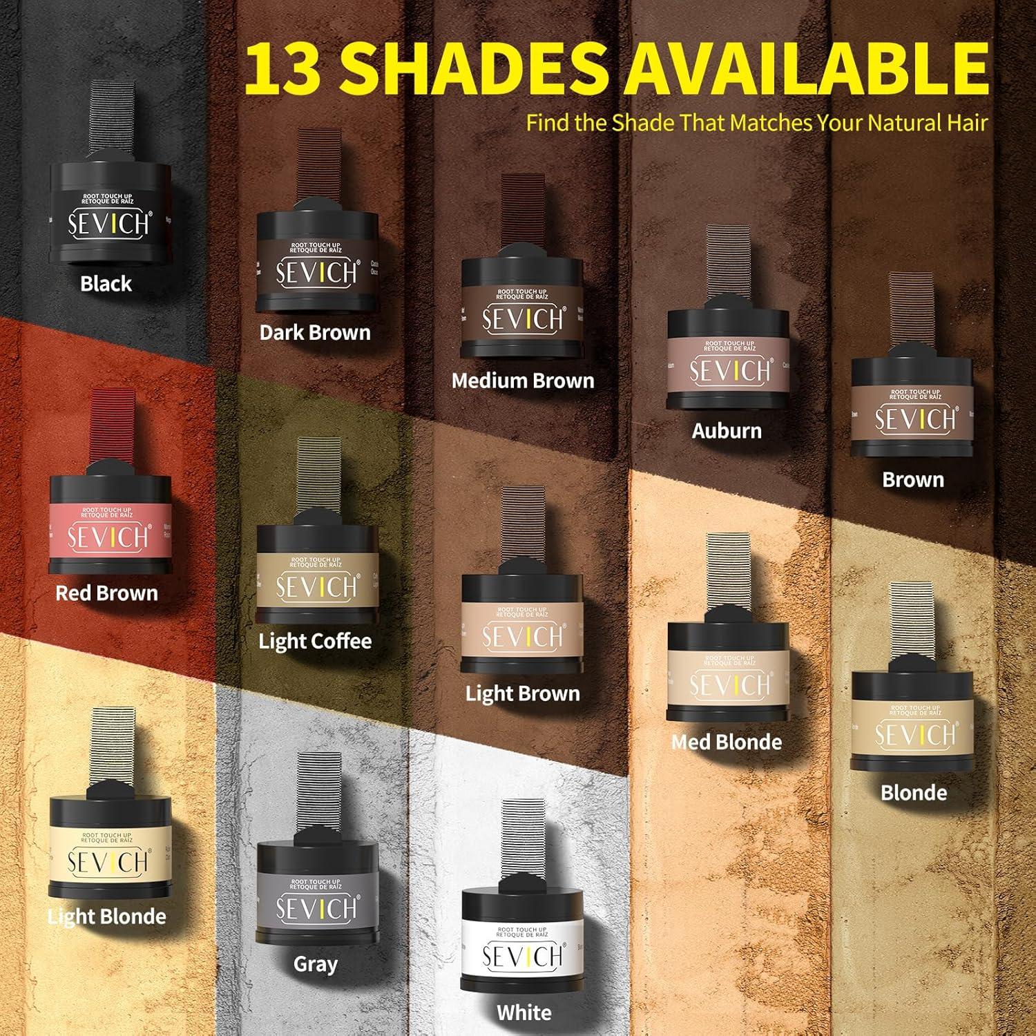 Polvo para Cabello Sevich - Tinte Raíces Rubio Medio 3.98g