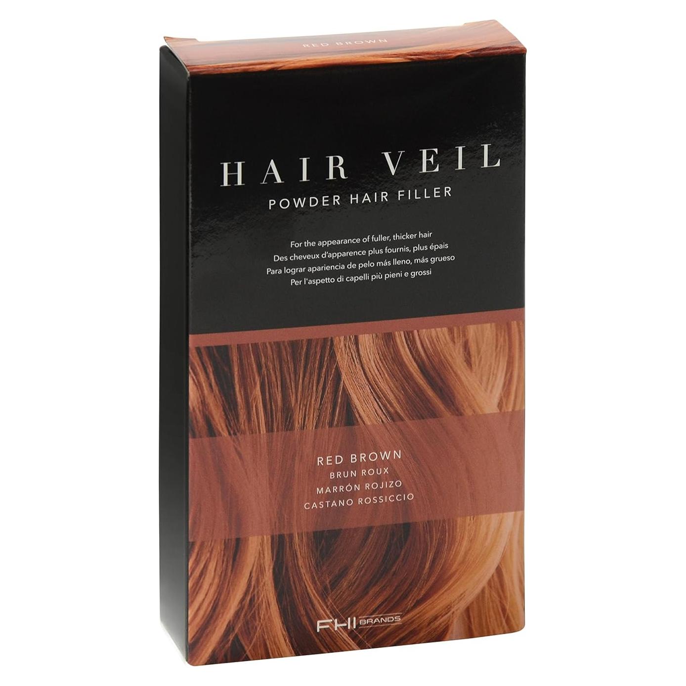 Relleno para Cabello FHI Heat Hair Veil 28.35g Castaño Rojo