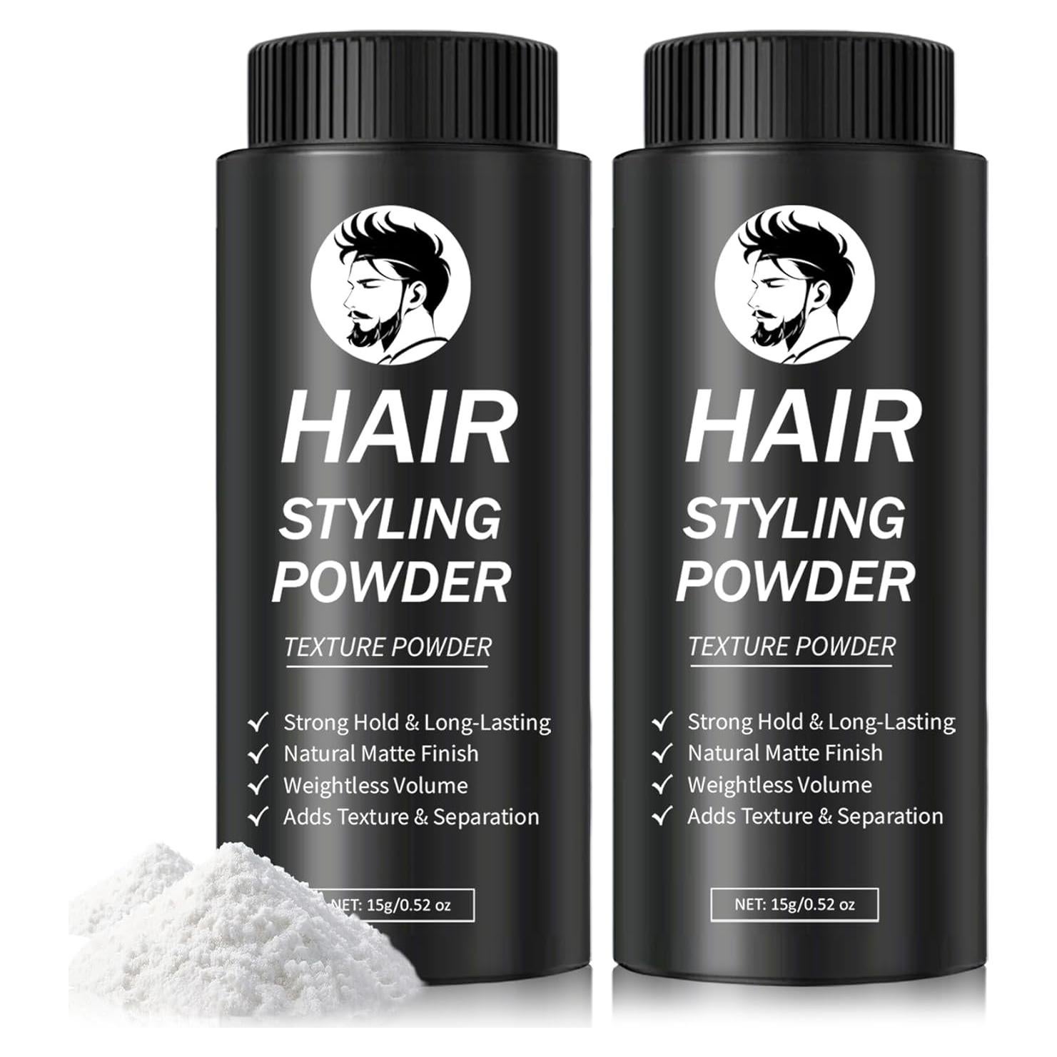 Polvo Texturizador Voluminizador DAMUSI 2PCS - Acabado Mate