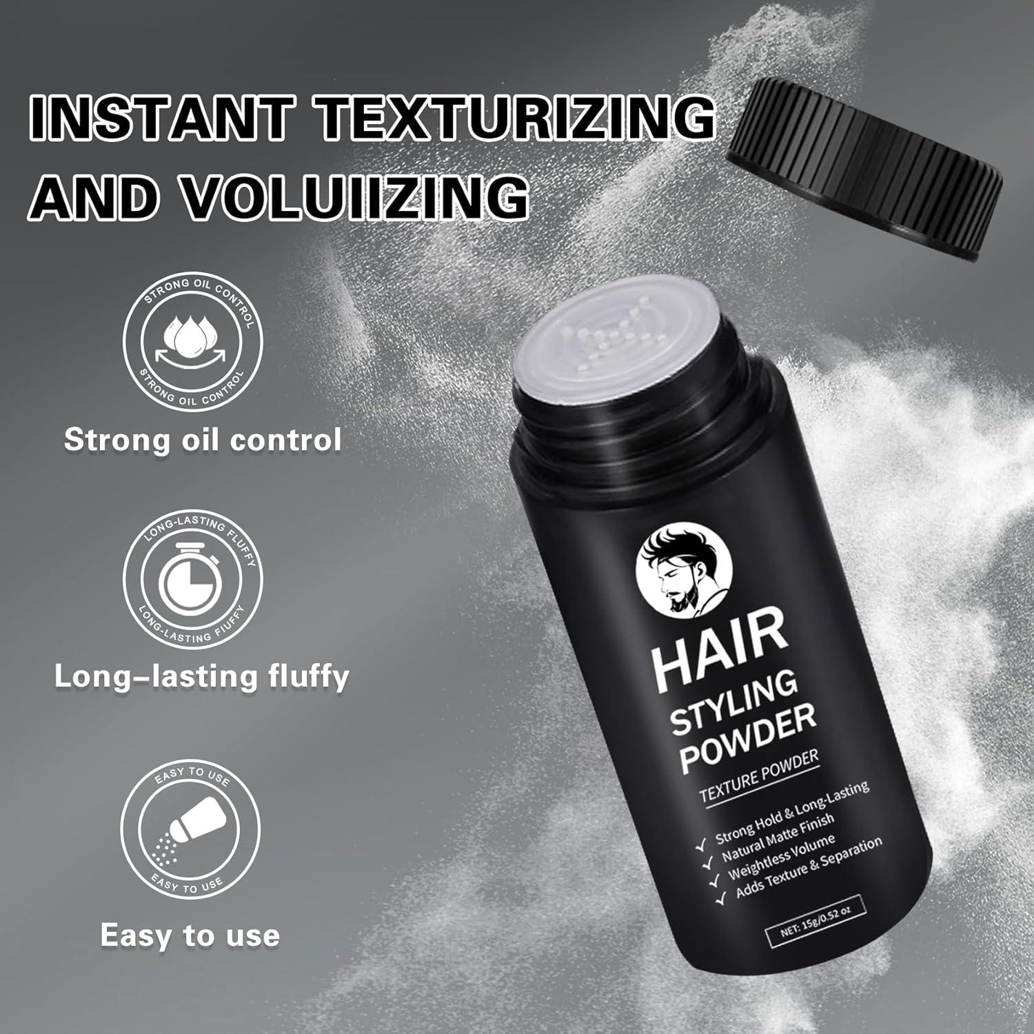 Polvo Texturizador Voluminizador DAMUSI 2PCS - Acabado Mate