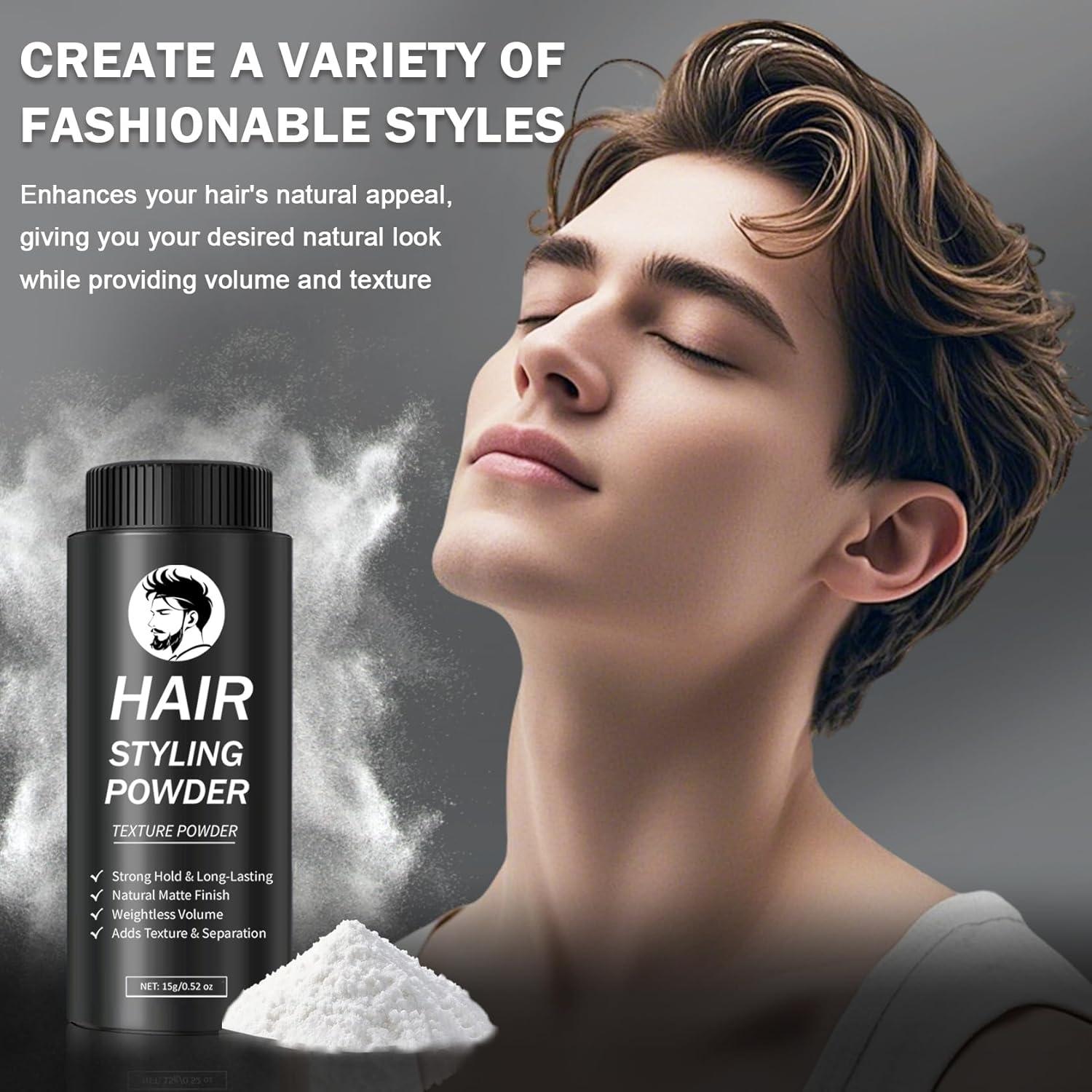 Polvo Texturizador Voluminizador DAMUSI 2PCS - Acabado Mate