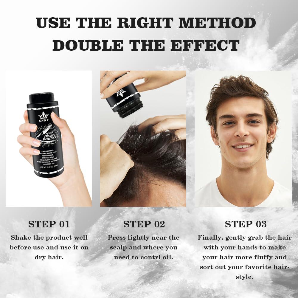 Polvo Voluminizador para Cabello CNNY 30g - Texturizador Masculino