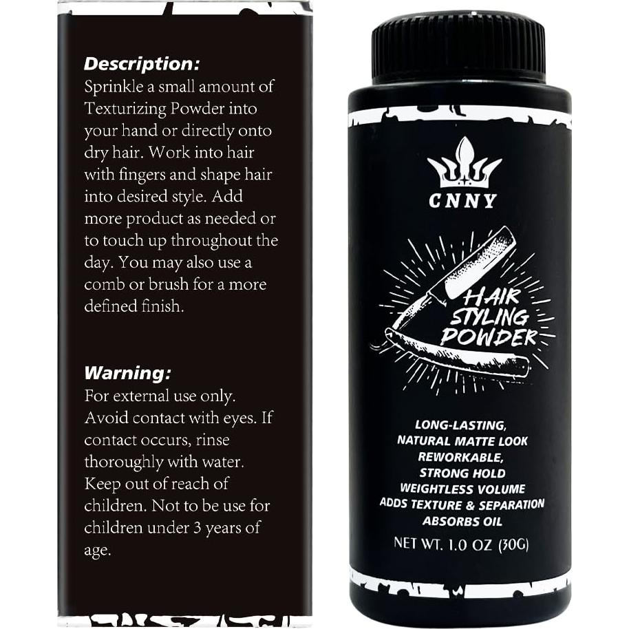 Polvo Voluminizador para Cabello CNNY 30g - Texturizador Masculino