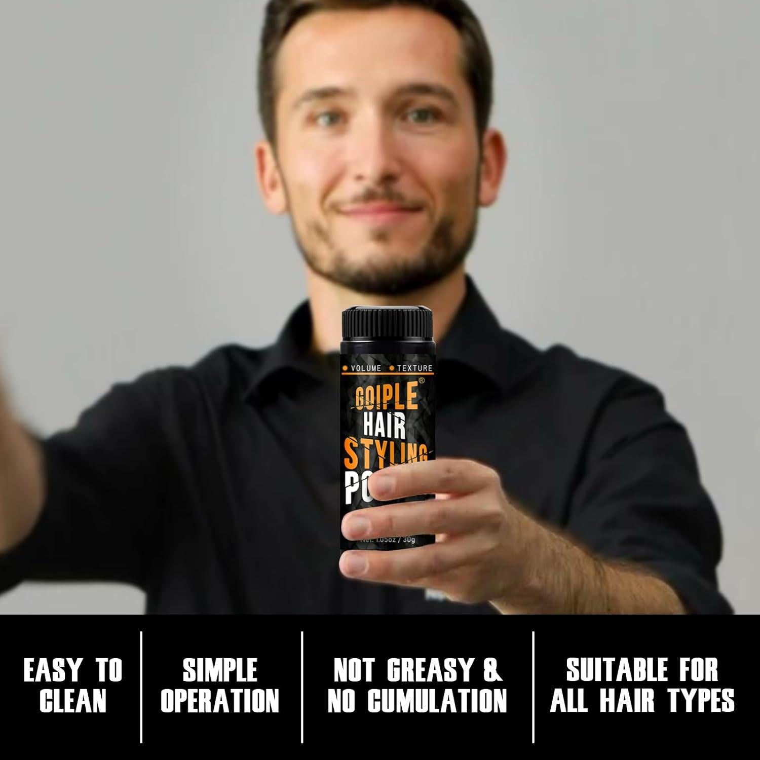 Polvo Voluminizador para Cabello Goiple 230g Textura Natural