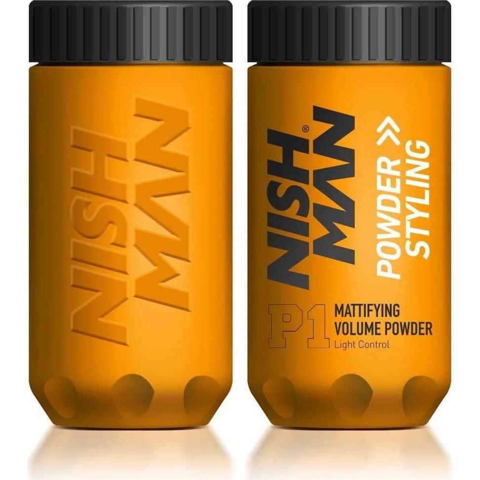 Polvo Estilizador de Cabello Nishman P1 - 2x20g - Volumen Mate
