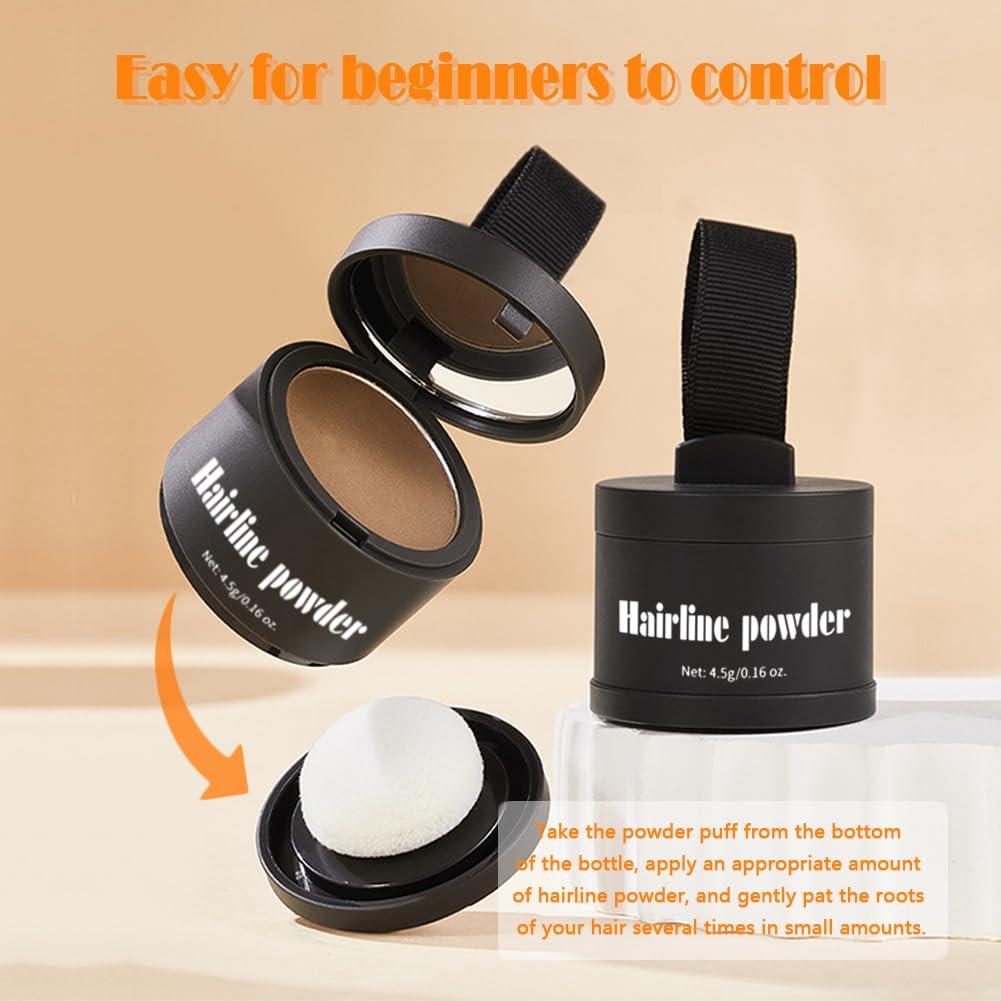 Polvo Capilar Bosdoer Marrón Oscuro - Cobertura Instantánea 17.8g